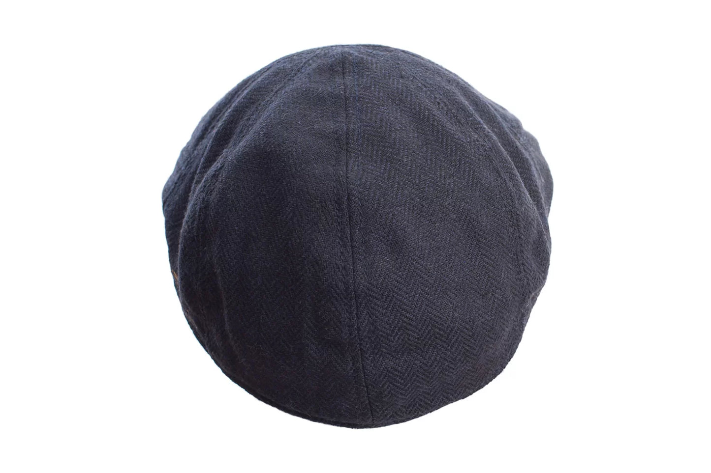 Navy Herringbone Bakerboy